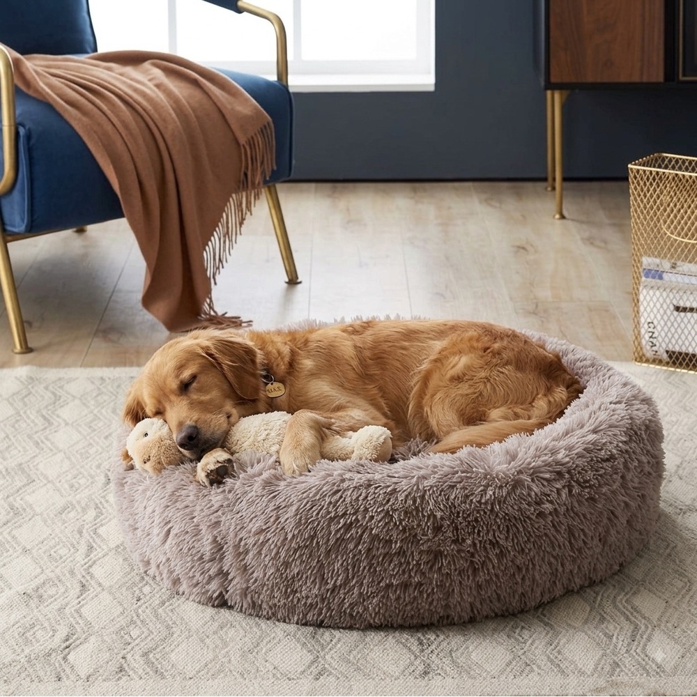 🐶 🐈 Fluffy Soft Pet Bed Sm-Medium